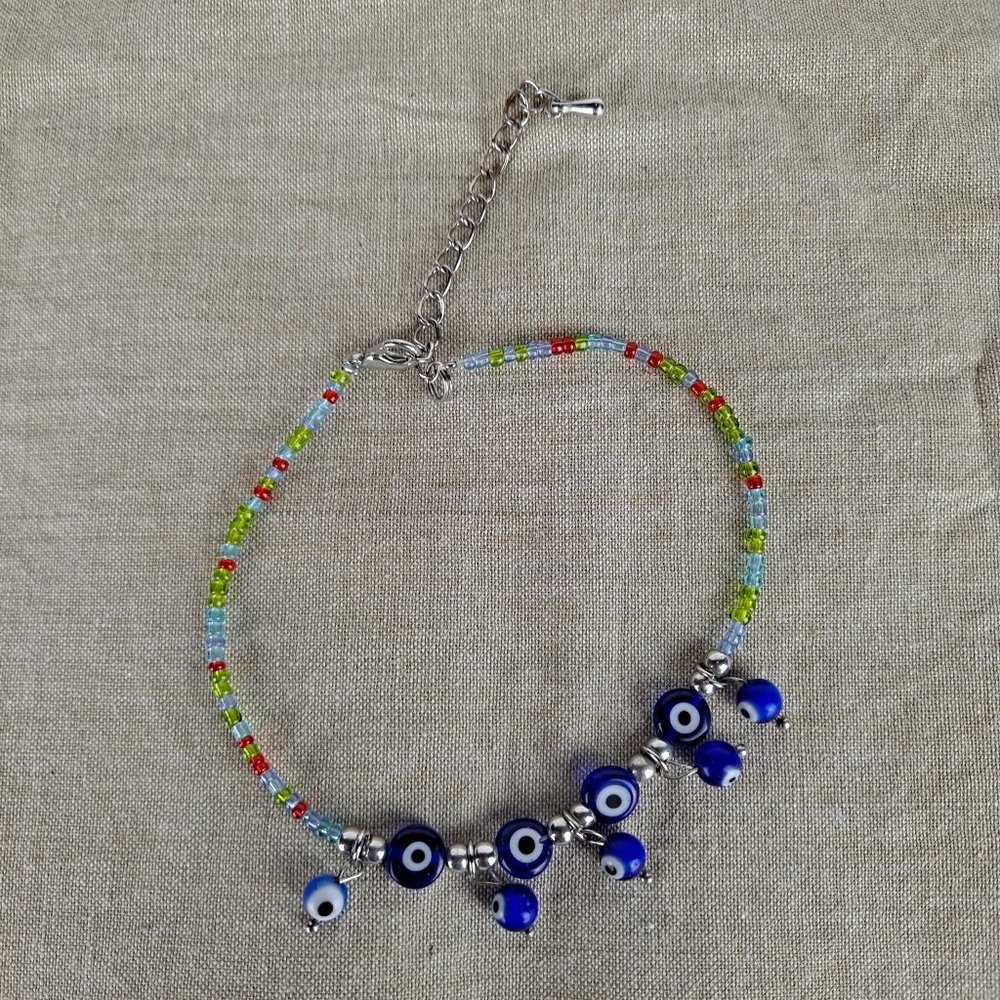 Bohemian Style Beaded Ankle Bracelet